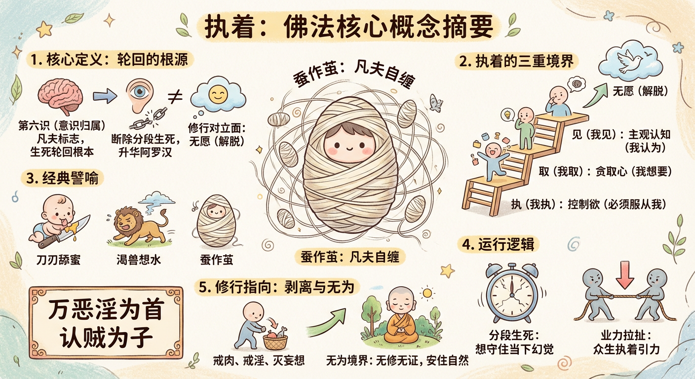 執著(二) - 心性修行圖解